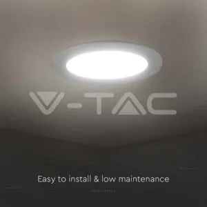 V-TAC VT-7866 18W LED Backlit Панел Кръг 6500К