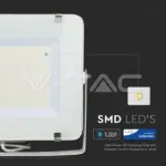 V-TAC VT-788 200W LED Прожектор SAMSUNG Чип SMD Slim Бяло Тяло 6400K 120 lm/W