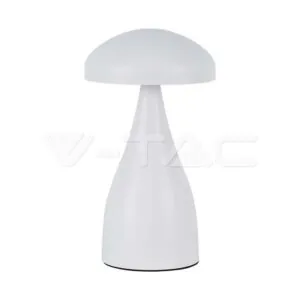 V-TAC VT-7899 LED Настолна Лампа 1800mAh Батерия 150x250 3 в 1 Бяло Тяло