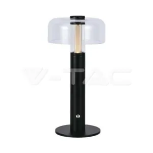 V-TAC VT-7941 LED Настолна Лампа 1800mAh Батерия 150 x 300 3 в 1 Бяло Тяло