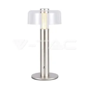 V-TAC VT-7943 LED Настолна Лампа 1800mAh Батерия 150 x 300 3 в 1 Шампанско