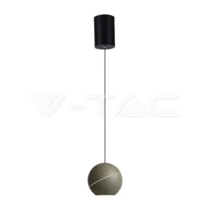 V-TAC VT-8010 24W LED Висяща Декоративна Лампа 720*300 Черно Тяло 3000K