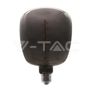 V-TAC VT-8064 LED Крушка 4W Filament Ябълка Черна