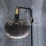 V-TAC VT-8057 LED Крушка 4W Filament Кобъл Черна