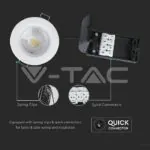 V-TAC VT-8181 5W LED Луна Пожароустойчива Бяла 6400K