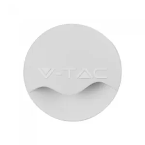 V-TAC VT-828 LED Нощна Лампа за Контакт Кръгла 3000K