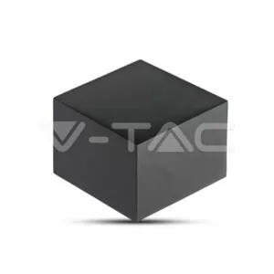 V-TAC VT-8346 3W Стенна Лампа Bridglux Чип Черно Тяло 3000K