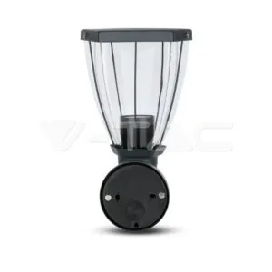 V-TAC VT-8628 Стенна Лампа Черен Мат На Горе