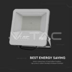 V-TAC VT-8847 100W LED Прожектор SAMSUNG ЧИП SMD Черно Тяло 6400К