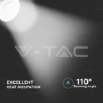 V-TAC VT-8882 LED Крушка 5W GU10 с Корпус Бяло Тяло 4500K 3 бр./Сет