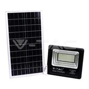 V-TAC VT-94027 50W LED Прожектор с Фотоволтаичен Панел 6000K