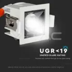 V-TAC VT-972 LED Луна SAMSUNG Чип 4W Рефлектор UGR<19 12° 2700K