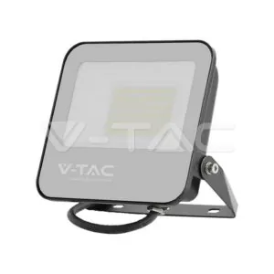 V-TAC VT-9893 50W LED Прожектор Черно Тяло 6500K 185lm/W