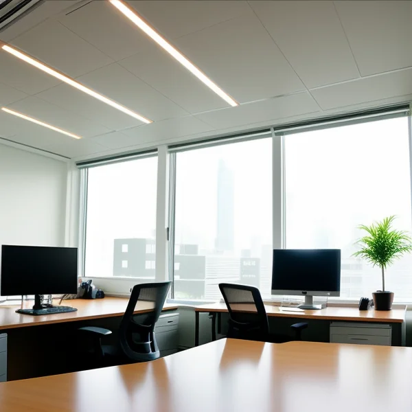 LED осветление за създаване на фокус в офиса