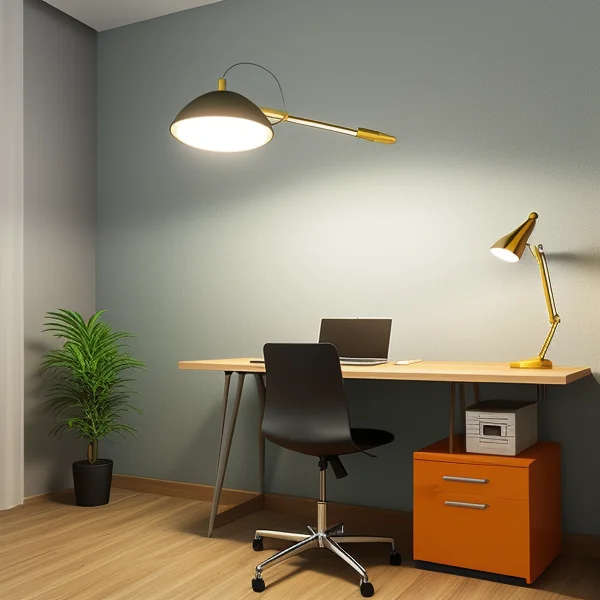 Ретро стил LED осветление за офис