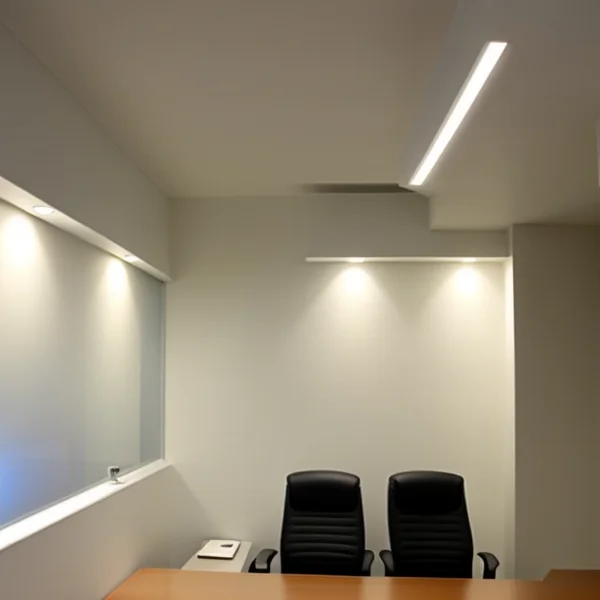 Стенно LED осветление за офисни пространства