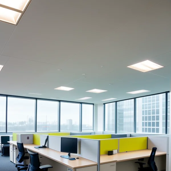 Адаптивно LED осветление според дневната светлина в офиса