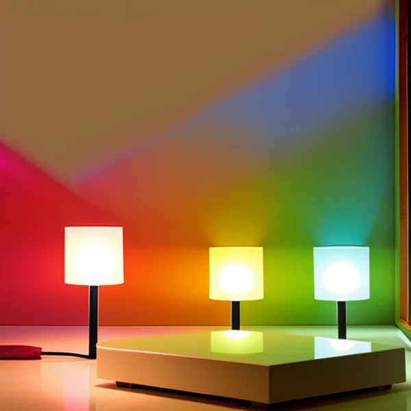 Цветна динамика в LED осветлението за дома