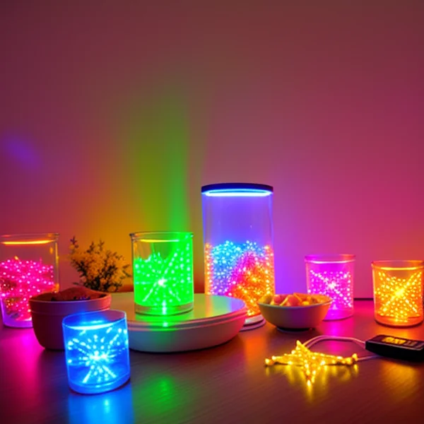Визуални ефекти с LED осветлението в дома