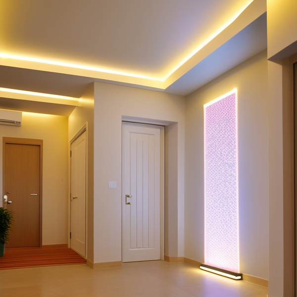 LED ленти за акцентиране на интериорни елементи