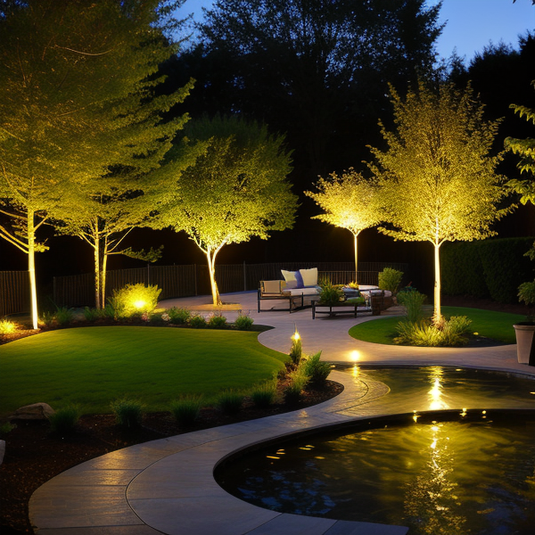 LED осветление за градината и външни пространства