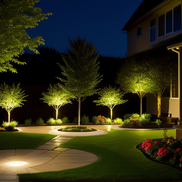 LED осветление за градини и външни пространства