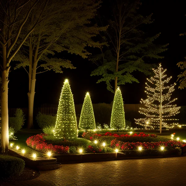 Сезонни теми в градинското LED осветление