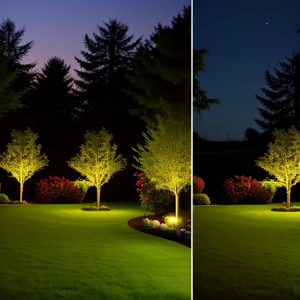 Сравнение между традиционно и LED градинско осветление