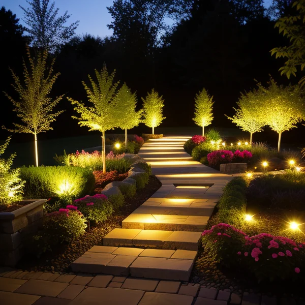 Естетически аспекти на градинското LED осветление
