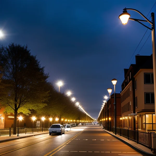 Адаптивно улично осветление според времето и условията