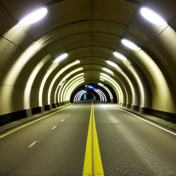 LED осветление за пешеходни тунели и подлези