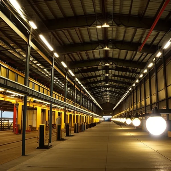 Предимства на LED осветлението в индустриални условия