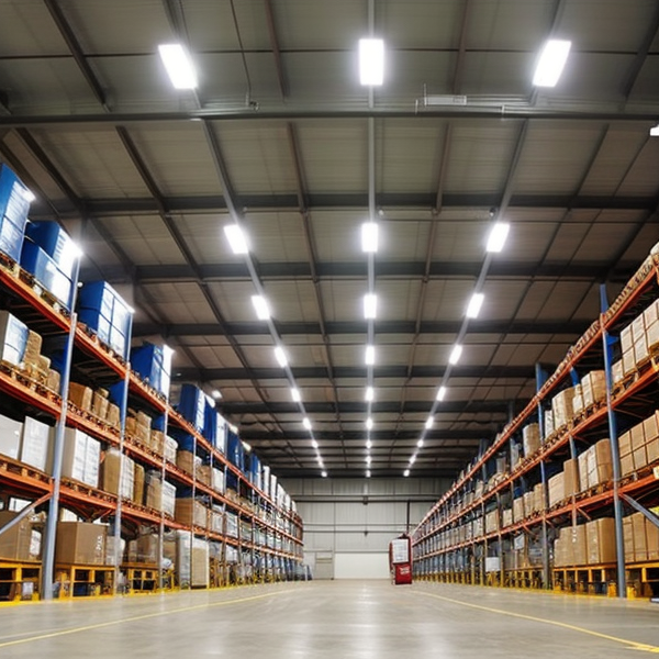 LED осветление за складови помещения