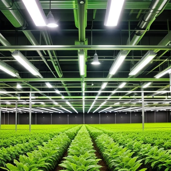 LED осветление за органични и устойчиви производствени процеси