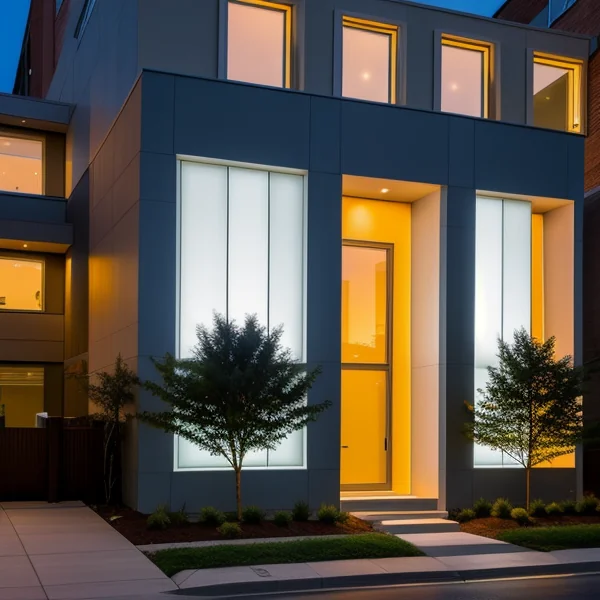 Интеграция на фасадното осветление с архитектурния дизайн