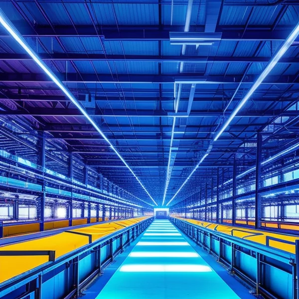LED осветление и IoT интеграция в индустриалните приложения