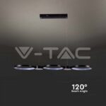V-TAC VT-10043 LED Осветител 38W Висящ (95*100CM) Черен 4000K