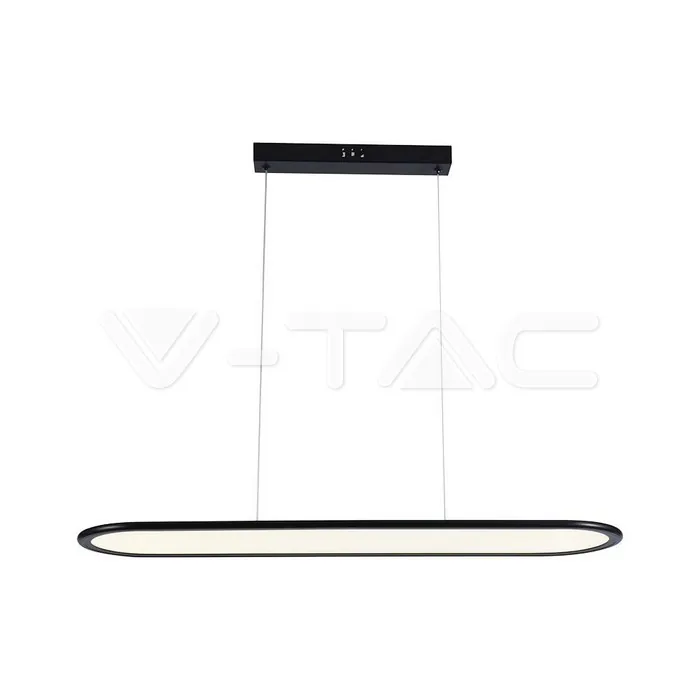 V-TAC VT-10045 24W LED Висяща Лампа (80*100CM) 4000K Черно Тяло