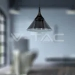 V-TAC VT-10082 9W LED Висяща Лампа (19.5*17.5*100CM) Черно 3000K