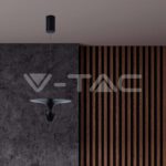 V-TAC VT-10083 9W LED Висяща Лампа (30*320*100CM) Черно 3000K