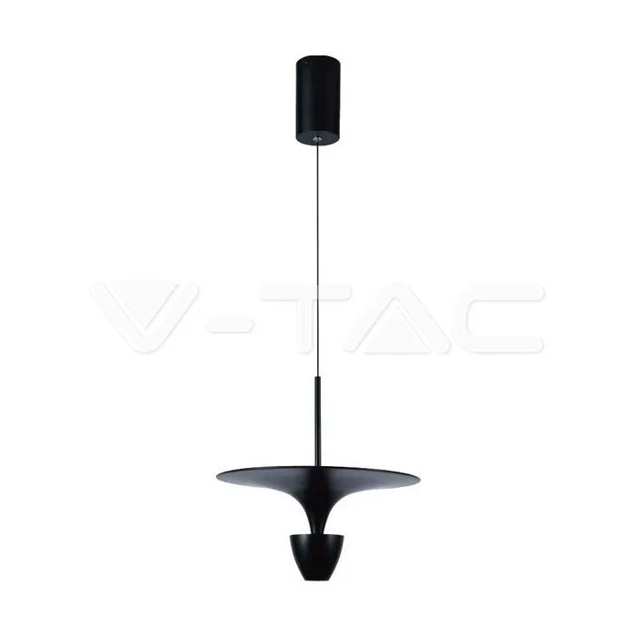 V-TAC VT-10083 9W LED Висяща Лампа (30*320*100CM) Черно 3000K