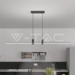 V-TAC VT-10088 19W LED Висящ Осветител Със Спот Черен 4000K