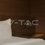 V-TAC VT-10286 2W LED Стенен Аплик Хотел Квадрат 3000K Черно Тяло