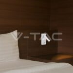 V-TAC VT-10288 2W LED Стенен Аплик Хотел Квадрат 3000K Бяло Тяло