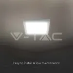 V-TAC VT-10494 6W LED Панел Външен Квадрат 6400К