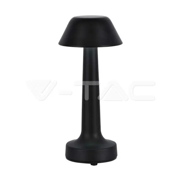 V-TAC VT-10568 2W LED Настолна Лампа (D100*230) 3 в 1 Черно Тяло