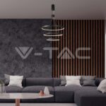 V-TAC VT-15345 LED Осветител 46W Висящ 40*60*80*150CM Черно Тяло 3000K