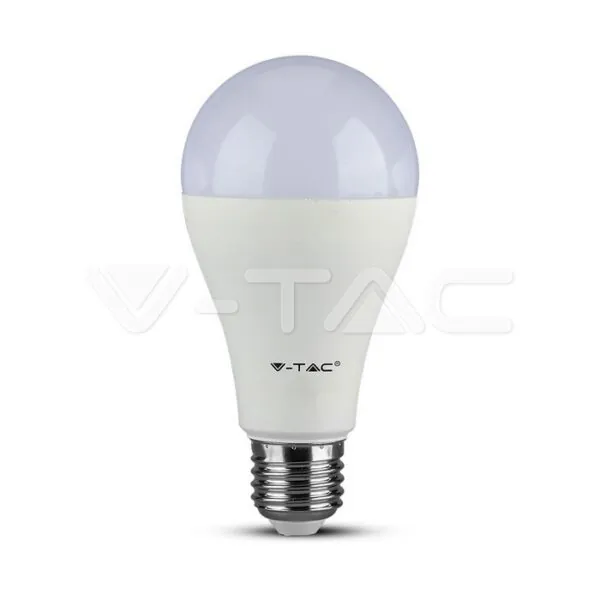 V-TAC VT-159 LED Крушка SAMSUNG Чип 15W A65 E27 Топло Бяла Светлина