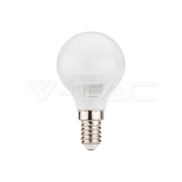 V-TAC VT-21170 LED Крушка SAMSUNG Чип 4.5W E14 P45 6500K