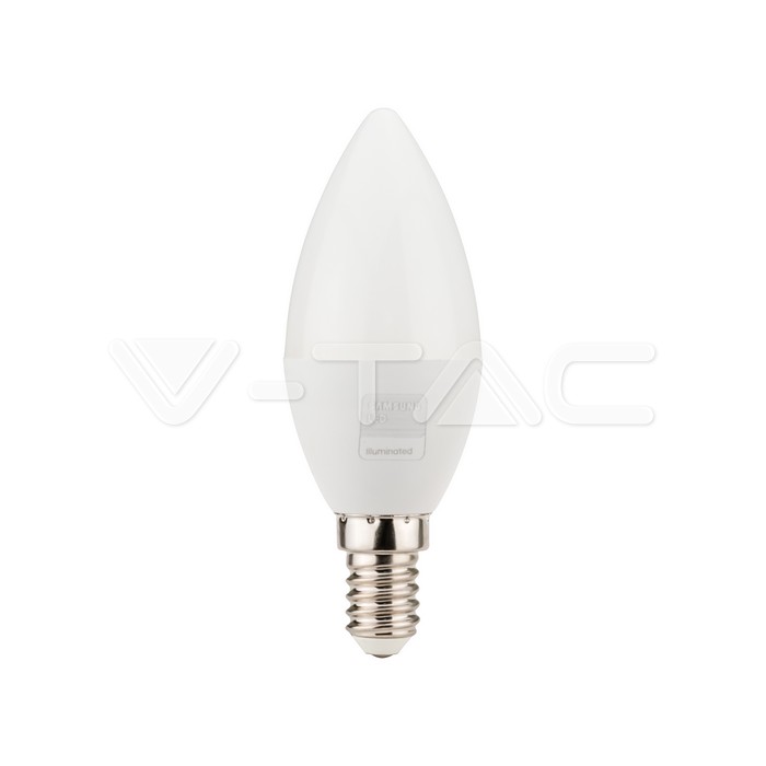 V-TAC VT-21171 LED Крушка SAMSUNG Чип 4.5W E14 Кендъл 3000K